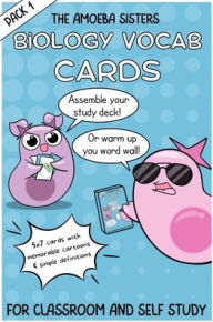 Title: The Amoeba Sisters Card Deck: Vocab Cards for Mastering Science, Author: Sarina Peterson