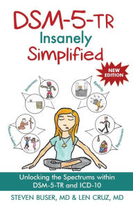 Free real book download pdf DSM-5-TR Insanely Simplified: Unlocking the Spectrums within DSM-5-TR and ICD-10 9781685030445 RTF by Steven Buser, Leonard Cruz, Luke Sloan