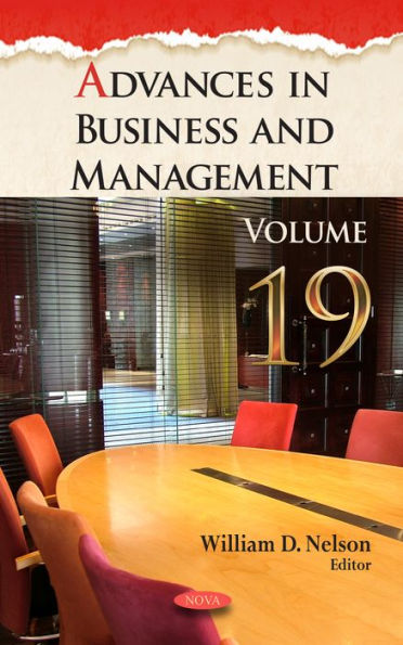 Advances in Business and Management. Volume 19