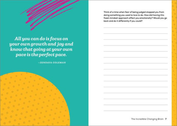Growth Mindset Journal for Teens: Embrace Challenges, Build Resilience, Self-Reflect, and Grow
