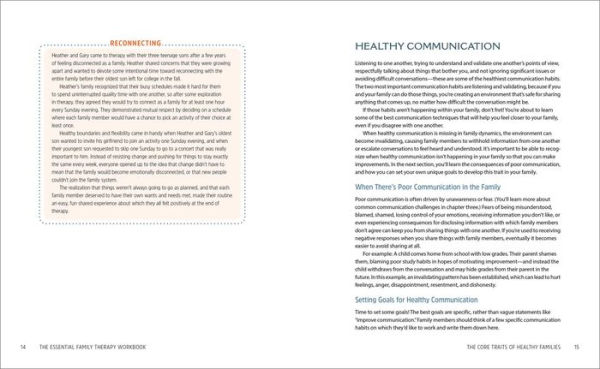 The Essential Family Therapy Workbook: Exercises to Improve Communication, Resolve Conflict, and Build Connection