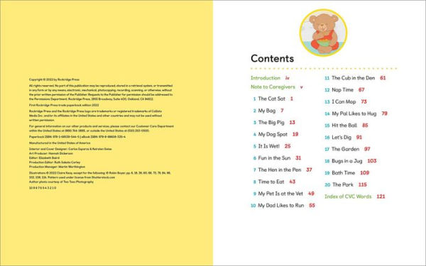 Learn to Read: CVC Words Storybook: 20 Simple Stories & Activities for Beginner Readers