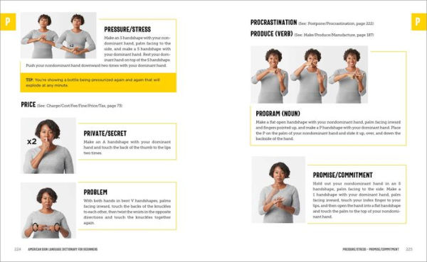 American Sign Language Dictionary for Beginners: A Visual Guide with 800+ ASL Signs