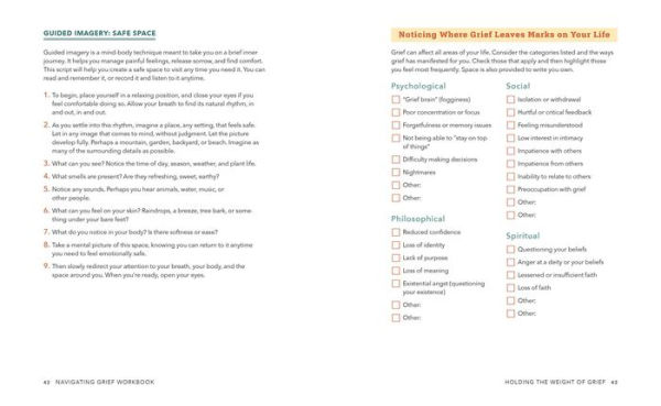 Navigating Grief Workbook: Evidence-Based Exercises to Move through and Heal