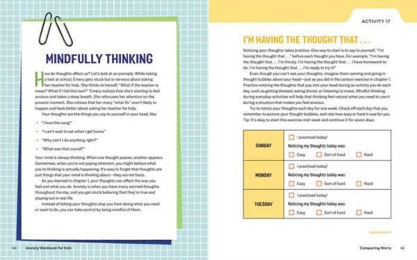 Anxiety Workbook for Kids: 50+ Fun Mindfulness Activities to Feel Calm, Build Awareness, and Be Your Best Self