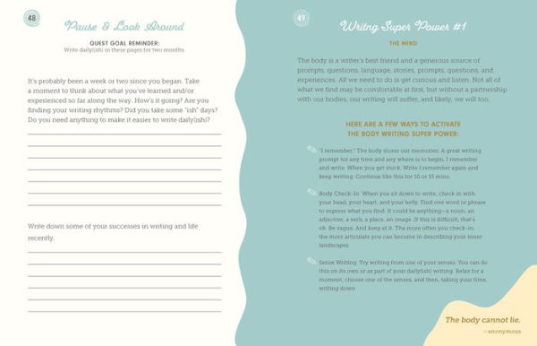 Oasis Pages: Teen Writing Quest: Find Your Daily Writing Habit