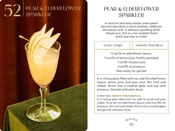 52 Cocktails to Welcome the Weekend: A Cocktail Deck