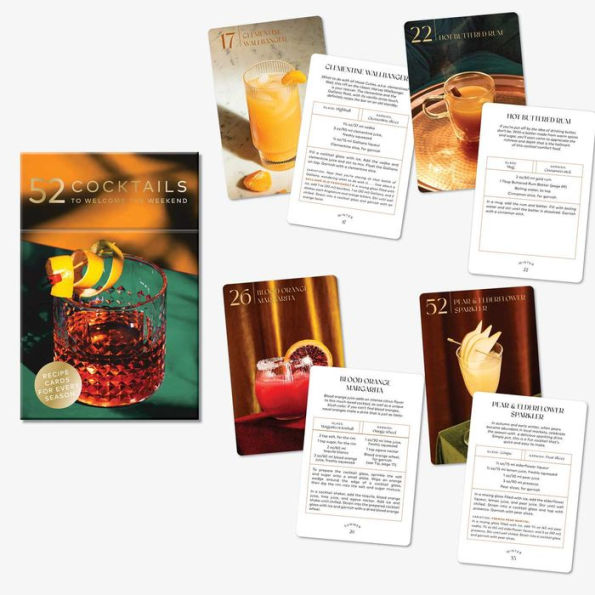 52 Cocktails to Welcome the Weekend: A Cocktail Deck