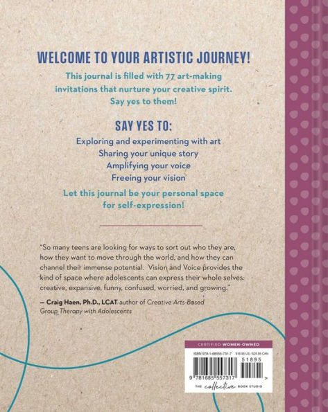 Vision and Voice: An Art-Making Journal for Teens