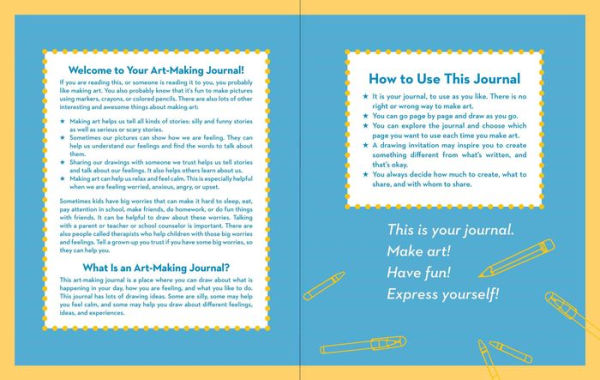 Draw and Discover: An Art-Making Journal for Kids
