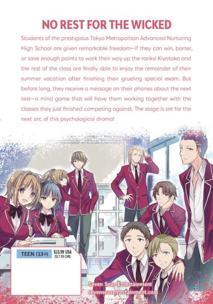 Classroom of the Elite - Light Novel - Volume 7 do 2º Ano - Anime Center BR