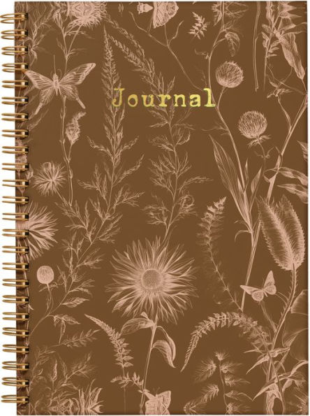 Sepia Forest Finds Journal