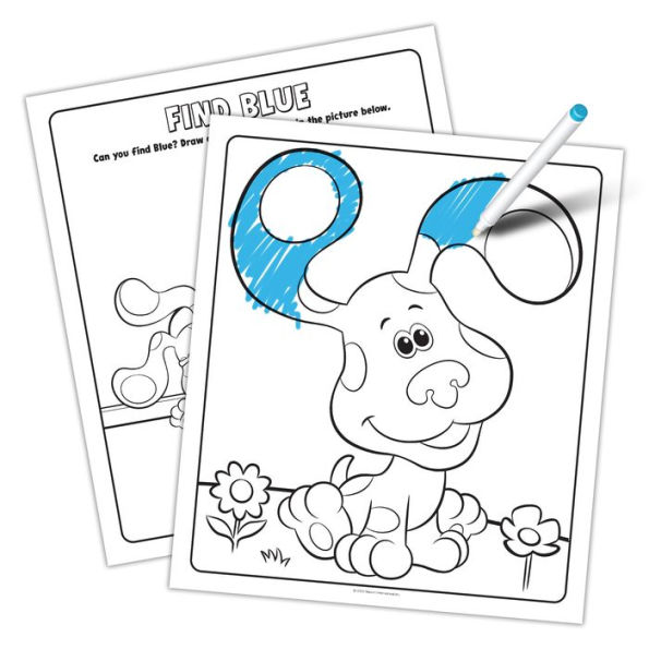 Barnes and Noble Blue's Clues and You Imagine Ink Color Pad