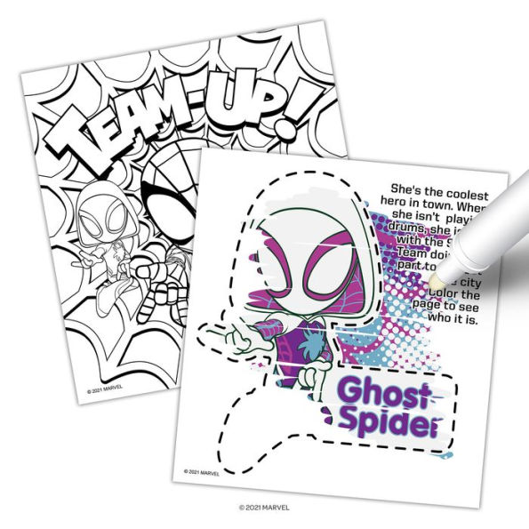 Spidey and His Amazing Friends Imagine Ink Magic Ink Pictures Book