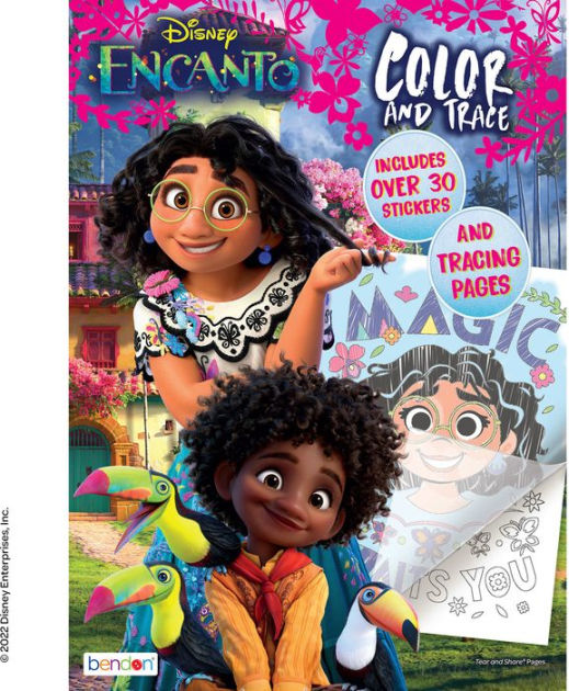 Encanto Color and Trace Activity Book by Bendon, Paperback | Barnes ...