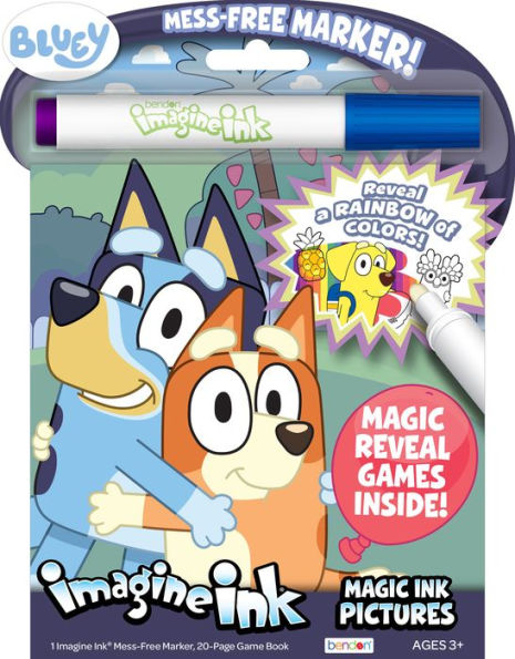 Bluey Imagine Ink Magic Ink Pictures Book