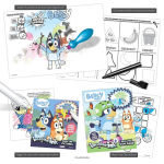 Alternative view 2 of Bluey Imagine Ink 4-in-1 Activity Box Set
