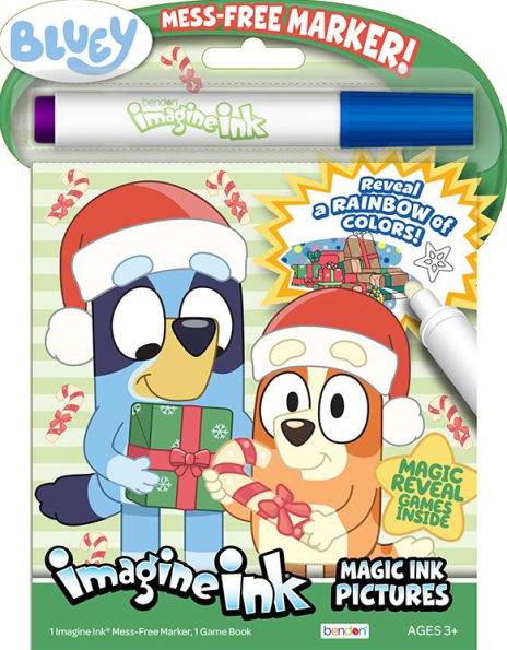 Bluey Holiday Magic Ink