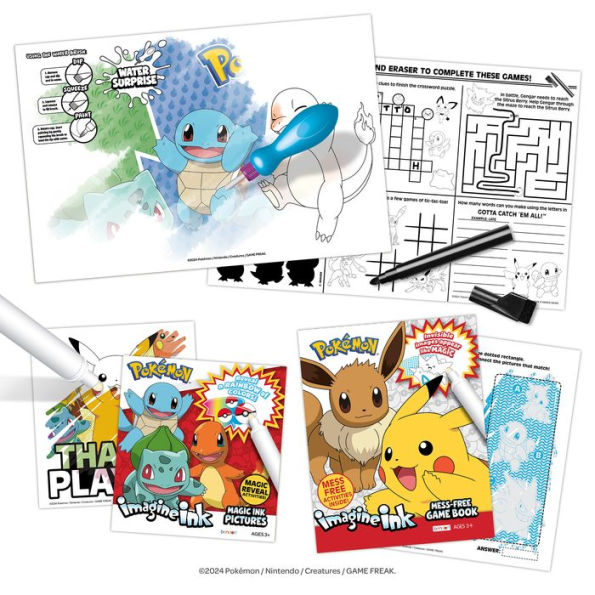 Pokemon Imagine Ink 4-in-1 Activity Box Set