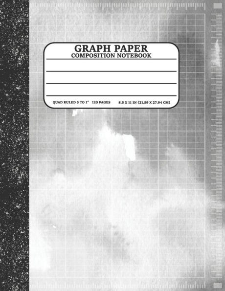 Graph Paper Notebook: Large Simple Graph Paper Journal - 120 Quad Ruled 4x4 Pages 8. 5 X 11 Inches - Grid Paper Notebook for Math and Science Students