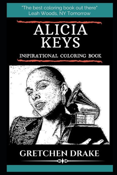 Alicia Keys Inspirational Coloring Book