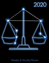 Title: 2020 Weekly & Monthly Planner: Libra Zodiac Agenda With Daily Goals And Meal Plan Large, Author: Nebula Star