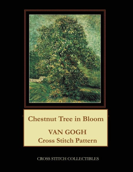 Chestnut Tree in Bloom: Van Gogh Cross Stitch Pattern