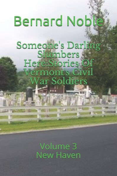 Someone's Darling Slumbers Here: Stories Of Vermont's Civil War Soldiers: Volume 3 - New Haven