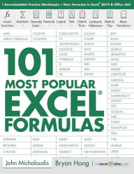 Title: 101 Most Popular Excel Formulas, Author: Bryan Hong