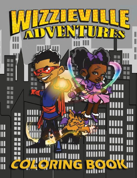 WIZZIEVILLE ADVENTURES COLORING BOOK