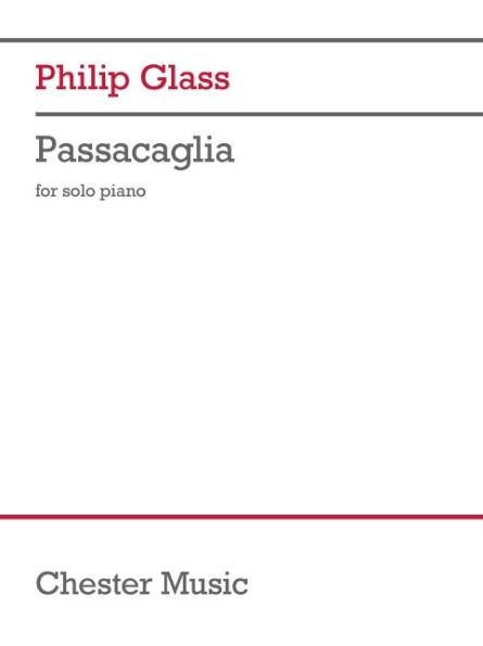 Passacaglia: for Piano