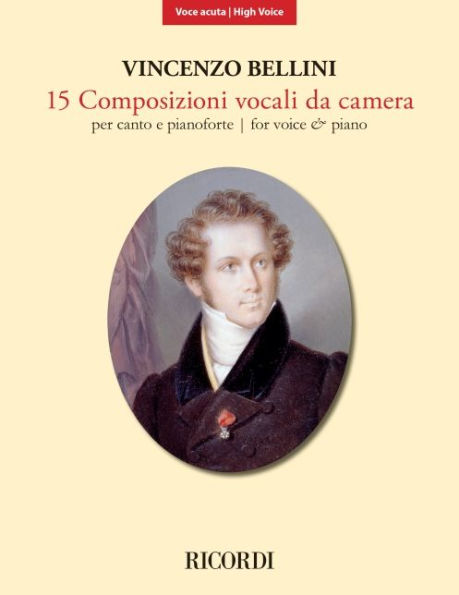 15 Composizioni Vocali da Camera - High Voice: New Edition Based on the Critical Edition