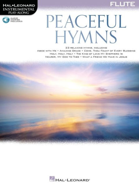 Peaceful Hymns for Flute: Instrumental Play-Along