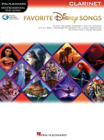 Favorite Disney Songs: Instrumental Play-Along for Clarinet