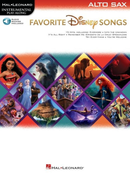 Favorite Disney Songs: Instrumental Play-Along for Alto Sax