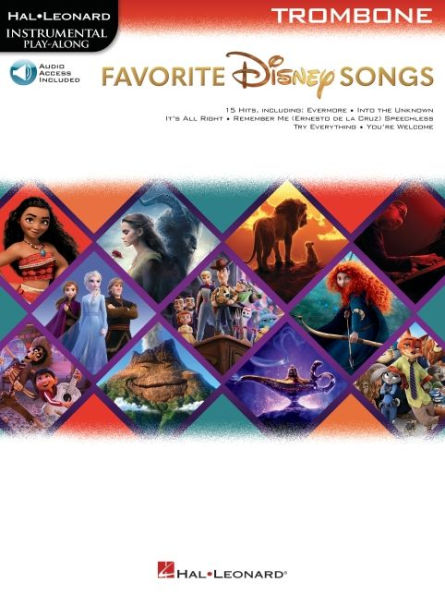 Favorite Disney Songs: Instrumental Play-Along for Trombone: Instrumental Play-Along for Trombone