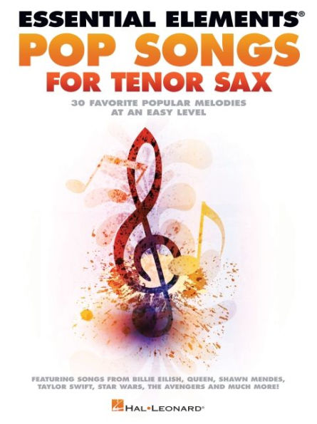 Essential Elements Pop Songs for Tenor Saxophone