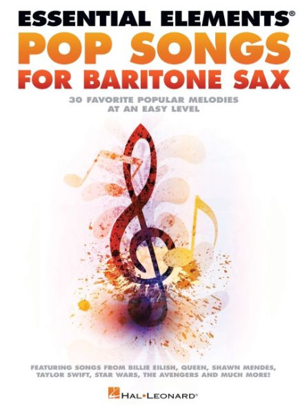 Essential Elements Pop Songs for Baritone Saxophone