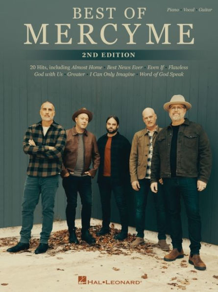 Best of MercyMe - 2nd Edition: Piano/Vocal/Guitar Songbook