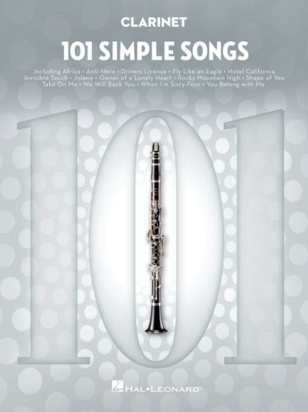 101 Simple Songs for Clarinet