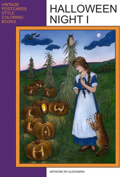 Halloween Night I: Coloring Book