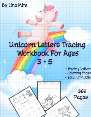 Download Unicorn Activity Book for Kid age 3-5 Unicorn Handwriting ...