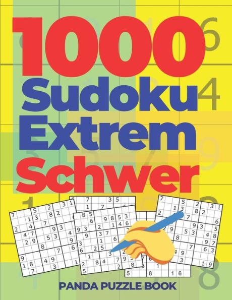 1000 Sudoku Extrem Schwer: Logikspiele Für Erwachsene