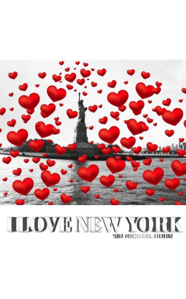 I love New York statue of Liberty Valentine's edition red hearts creative blank journal: journal