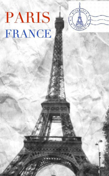 Eiffel Tower Paris black and white creative blank journal: journal