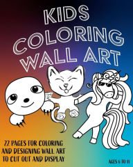 Title: Animals and Inspiration - Kids Coloring Book 8X10 Kids 6 to 11, Author: Mantablast
