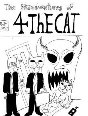 The misadventures of 4 the cat: a very trash comic book