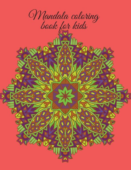 Mandala coloring book for kids