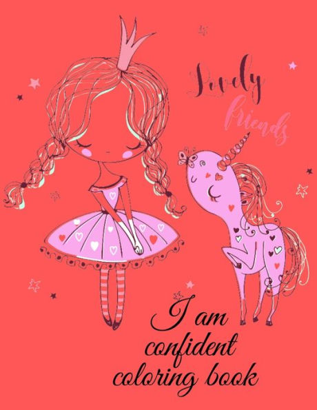 I am confident coloring book