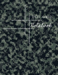 Title: Dot Grid Notebook: Army Design Dotted Notebook/JournalLarge (8.5 x 11)